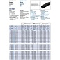 Schlemmer / Delfingen  Schlemmer Polyflex NW26: Flexibele ribbelbuis of mantelbuis +/- 26mm zonder split - UFW profiel - PP-MOD / UV-Bestendig - 1949226 - Prijs per meter