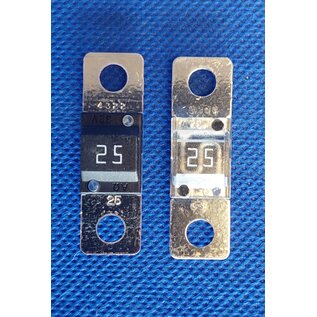 Cable-Engineer.com 25 Ampère MidiOTO schroefzekering met M5 gaten op 30mm - t/m 32Volt - Per 5 stuks