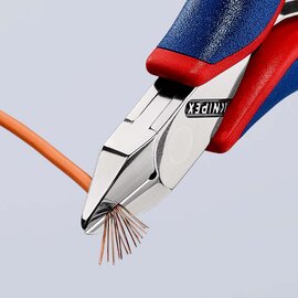 KNIPEX KNIPEX Electronica zijsnijtang - Spitse punt - 130 mm - 7732130