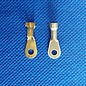 Cable-Engineer.com Ring M3 - Messing -open-barrel aansluiting voor  draad 1,0 - 2,5mm2 - 50st.