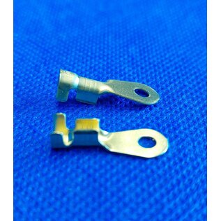 Cable-Engineer.com Ring M3 - Messing -open-barrel aansluiting voor  draad 1,0 - 2,5mm2 - 50st.