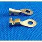 Cable-Engineer.com Ring M4 - Messing -open-barrel aansluiting voor  draad 1,0 - 2,5mm2 - 50st.