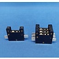Cable-Engineer.com Zekeringhouder voor NormOTO steekzekeringen met 2x  tab van 6,3x0,8 mm  - behuizing van Bakeliet
