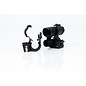 WKK Bevestigingsmaterialen Edge clip / randbevestiging mantelbuis/ribbelbuis 2x NW 10 - Prijs per stuk
