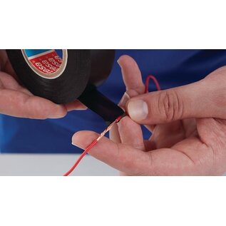 Tesa Tesa® Professional 4163 - Isolatie tape PVC 15mm x 33m. - Zwart