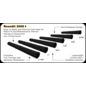 Roundit® 2000 5mm Zelfsluitende vlechtkous - Roundit 2000 5-0 - Rol met 150 meter