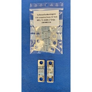 Cable-Engineer.com 150 Ampère MidiOTO schroefzekering met M5 gaten op 30mm - t/m 32Volt - Per 5 stuks
