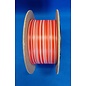 Cable-Engineer FLRY-B kabel 1,5mm2 - flexibele voertuigsnoer op rol met 50 meter in de kleur Rood/Wit