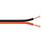 Cable-Engineer Speaker Kabel van 2x 0,50 mm2 - 10 meter gerold in de kleuren Rood en Zwart