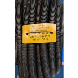 Schlemmer / Delfingen Schlemmer NW22  Ribbelbuis  met split - UV bestendig - 50 meter