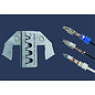Cable-Engineer Multi Krimptang 9" met profiel voor krimpen van  Female JuniorPowerTimer contacten/terminals aan kabel van 0,2 t/m 2,5 mm2