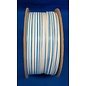Cable-Engineer FLRY-B kabel 1,5mm2 - flexibele voertuigkabel  op rol met 50 meter - Kleur  Wit/Blauw