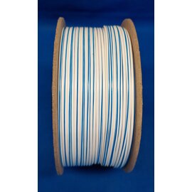 Cable-Engineer 1,5mm2 -  FLRY-B kabel  - 50m. - Wit / Blauw