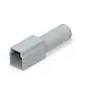 TE Connectivity DT2S-BT - TE Deutsch DT Boot/Beschermhoes voor Deutsch DT Plug (man) DT06-2S - kleur Grijs