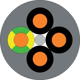 LAPP Benelux Stuurstroomkabel van LAPP: ÖLFLEX® CLASSIC 110 - 4G1 - Grijs - 100m. - 1119204