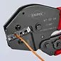 KNIPEX KNIPEX hefboom krimptang voor open-barrel kabelschoenen van 2,8 en 4,8 mm aan draad van 0,5 t/m 2,5 mm2 - 975204