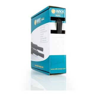 Cable-Engineer Box met 10 meter enkelwandige krimpkous  2,4 / 1,2 mm met krimpratio : 2:1 - Zwart