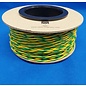Cable-Engineer Twisted Pair 2x 0,50mm2  FLRY-B kabel 0,50mm2 - flexibele voertuigkabel - 50 meter op rol -  Kleur Geel/Groen