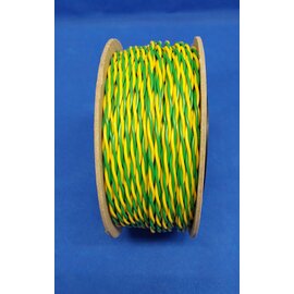 Cable-Engineer 2x 0,50mm2 Twisted Pair FLRY-B kabel - 50 meter - Geel/Groen