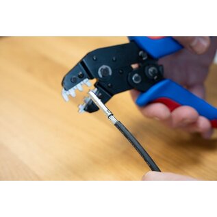 WEICON WEICON Multi-krimptang set met 3 verwisselbare profielen voor krimpen van kabelschoenen / adereindhulzen en MC4 - 10100515
