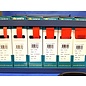 Cable-Engineer Stalen display met 6 verschillende maten krimpkous  - Rood - met ratio 2:1