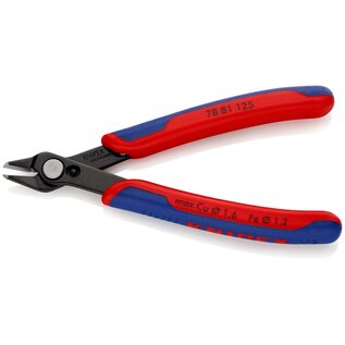 KNIPEX KNIPEX Electronic Super Knips® zijsnijtang - 64 HRC - 125 mm - 78 23 125