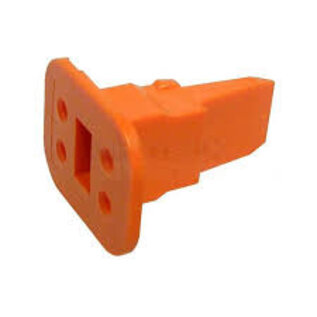 TE Connectivity TE Deutsch DT Serie connectoren + WedgeLock  DT06-4S +W4S - Plug - 4-Positie's