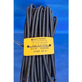 Schlemmer / Delfingen Schlemmer Ribbelbuis   NW8,5  met split- UV-bestendig - 50 meter
