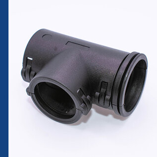 Schlemmer / Delfingen Schlemmer POLYFLEX: T-Splitsing Ribbelbuis - NW 26-26-26 - Vorm A - PA66 - 9806157