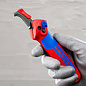 KNIPEX KNIPEX kabelmes / ontmantelgereedschap met ratelfunctie - 16 50 145 SB