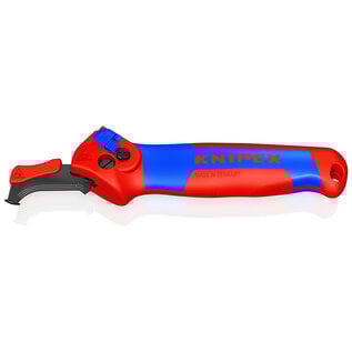 KNIPEX KNIPEX kabelmes / ontmantelgereedschap met ratelfunctie - 16 50 145 SB