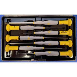 Witte Werkzeuge WITTE Pro Wittron® ESD set precisie schroevendraaiers Sleuf + Philips- 89313