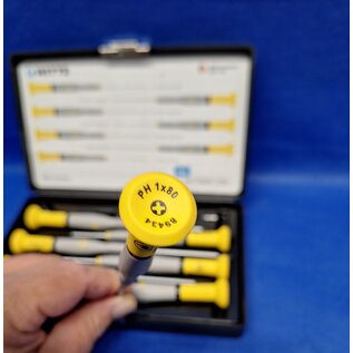 Witte Werkzeuge WITTE Pro Wittron® ESD set precisie schroevendraaiers Sleuf + Philips- 89313