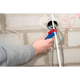 WEICON WEICON Striptang / Ontmanteltang en Kabelmes voor platte en ronde kabels Ø 6-13 + 18 (plat) - 10068090