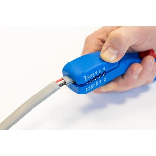 WEICON WEICON Striptang / Ontmanteltang en Kabelmes voor platte en ronde kabels Ø 6-13 + 18 (plat) - 10068090