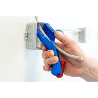 WEICON WEICON Striptang / Ontmanteltang en Kabelmes voor platte en ronde kabels Ø 6-13 + 18 (plat) - 10068090