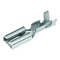 Cable-Engineer 50 Stuks Vertind messing Vlakstekerhulzen (vrouw)  2,8 x 0,8 mm ongeïsolleerd