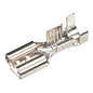 Cable-Engineer 50x Messing Vlakstekerhuls(vrouw)  4,8 x 0,8 mm - open-barrel aansluiting - vertind messing