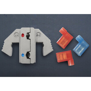 Cable-Engineer Multi Krimptang 9" met profiel voor krimpen van geïsoleerde vlag kabelschoen aan kabel van 0,5 t/m 2,5 mm2