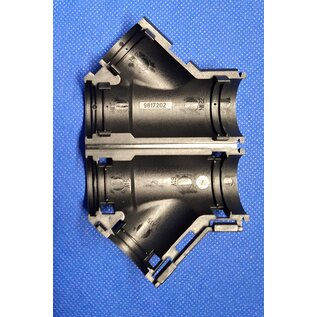 Schlemmer / Delfingen Y-Splitsing ribbelbuis - 22-17-17 - Vorm B - PA66 - Schlemmer Polyflex 9817202