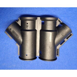 Schlemmer / Delfingen Y-Splitsing ribbelbuis - 22-17-17 - Vorm B - PA66 - Schlemmer Polyflex 9817202