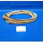 Molex Complete set met Molex MiniFit Jr. Receptacle connector 16-Pos. (2-Rij) + 16x 2m. 0,50mm2 FLRY-B kabel  met contacten (pre-crimped)