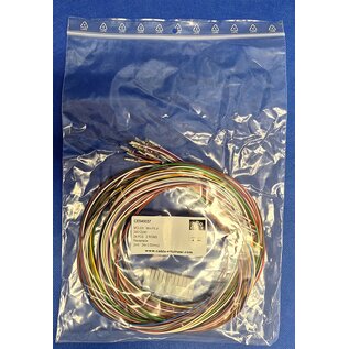 Molex Complete set met Molex MiniFit Jr. Receptacle connector 24-Pos. (2-Rij) + 24x 2m. 0,50mm2 FLRY-B kabel  met contacten (pre-crimped)