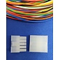 Molex Complete set met Molex MiniFit Jr. Plug & Receptacle 10-Pos. (2-Rij) + 20x 2m. 0,50mm2 kabel en contacten