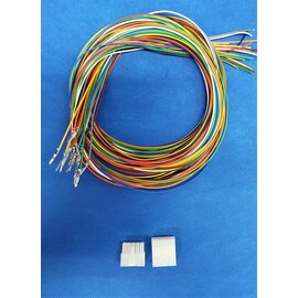 Molex Molex Minifit 10-Pos. (2-Rij) Plug & Recept.  + 20x 2m. kabel