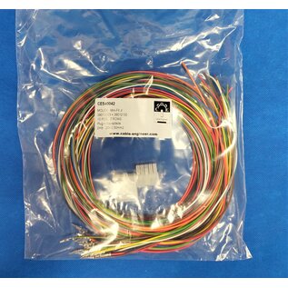 Molex Complete set met Molex MiniFit Jr. Plug & Receptacle 10-Pos. (2-Rij) + 20x 2m. 0,50mm2 kabel en contacten