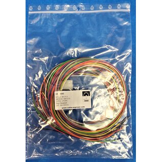 Molex Complete set met Molex MiniFit Jr. Plug & Receptacle 12-Pos. (2-Rij) + 24x 2m. 0,50mm2 kabel en contacten
