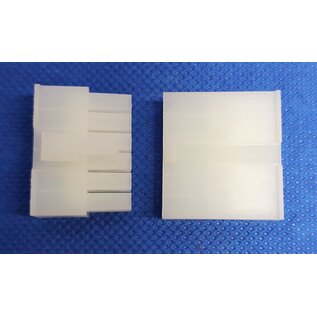 Molex Complete set met Molex MiniFit Jr. Plug & Receptacle 12-Pos. (2-Rij) + 24x 2m. 0,50mm2 kabel en contacten