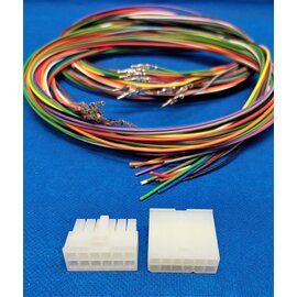 Molex Molex Minifit 12-Pos. (2-Rij) Plug & Recept.  + 24x 2m. kabel