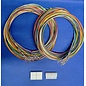 Molex Complete set met Molex MiniFit Jr. Plug & Receptacle 18-Pos. (2-Rij) + 36x 2m. 0,50mm2 kabel en contacten